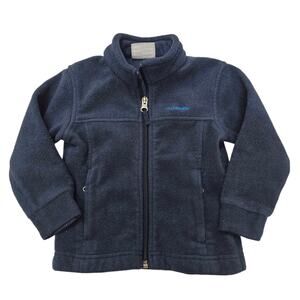 Columbia Boys Toddler Steens Mountain II Fleece Jacket in Collegiate Navy 2T